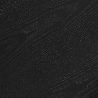 39.4" Modern Coffee Table - Sleek Wood Veneer Top & Stable Pedestal Base for Small Spaces