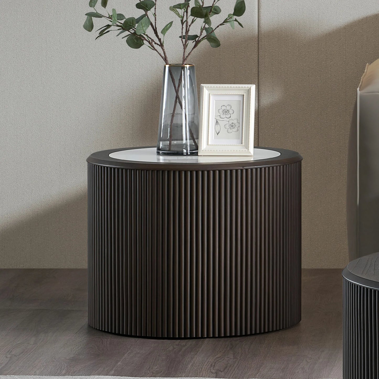 23.62 and 35.43 inch Modern Faux Marble Pattern Stickers Coffee Table