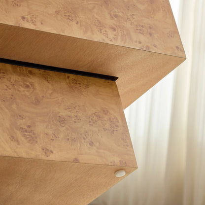 43.31 Inch MDF with Faux Wood Veneer Coffee Tables