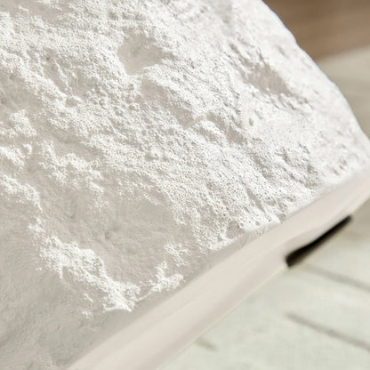 35.43" + 15.74" Fiberglass Round Center Coffee Table Set