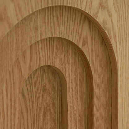 Mid-Century Modern Side Table Set - Space-Saving MDF End Tables