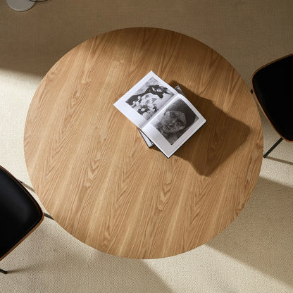 46.45 inch MDF Round Dinner Tables Mid-Century Modern Table