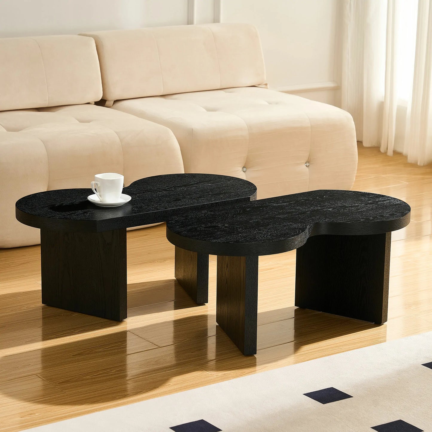Modern Butterfly MDF Coffee Table