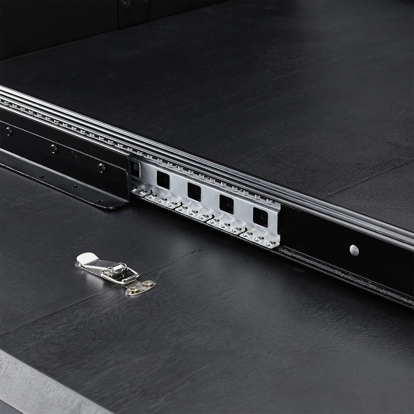 86.6" Expandable Solid Top Dining Table