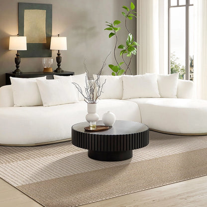 134.63" L-Shape Sectional Sofa w/ Left & Right Facing Chaise