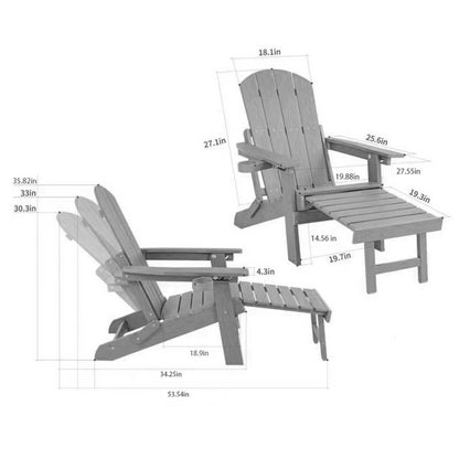 2-Piece Outdoor Lounge Chairs – Patio Leisure & Garden Relaxation
