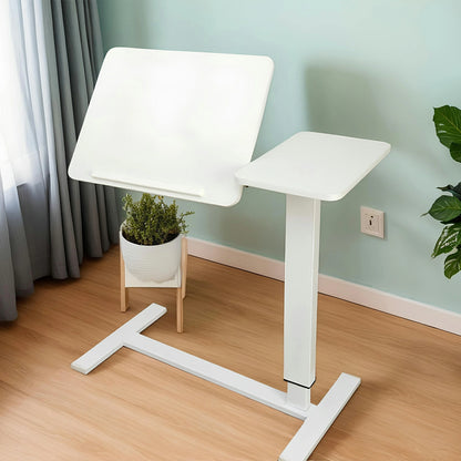 Rolling Laptop Desk – Height Adjustable, Tilting Tray