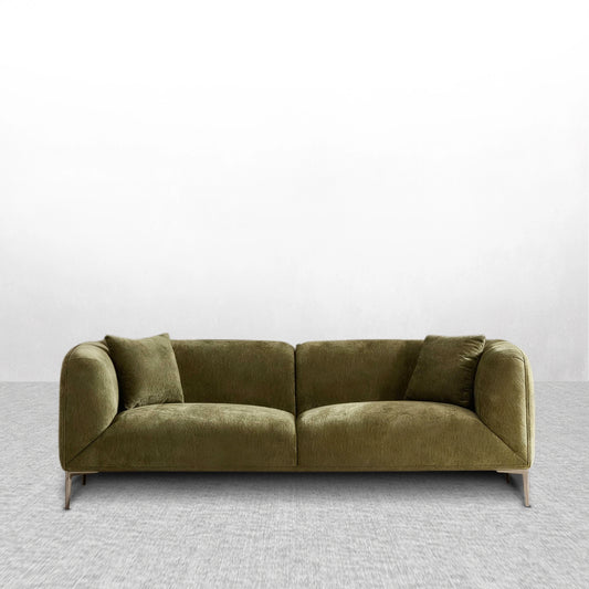 Soft Knoll Comfy Modern Sofa for Movie Nights & Reading
