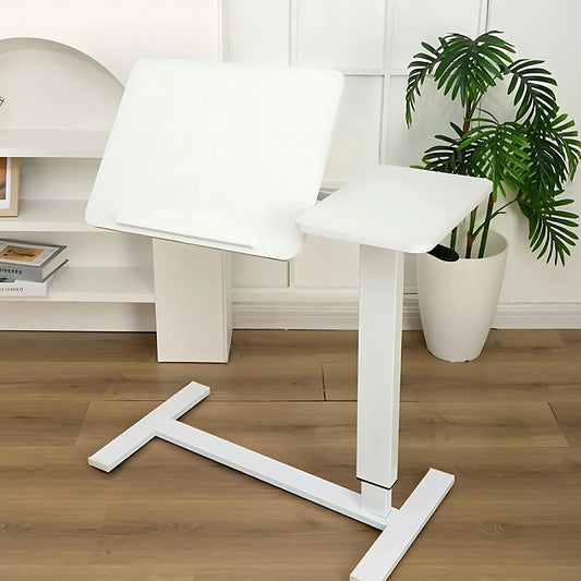Rolling Laptop Desk – Height Adjustable, Tilting Tray
